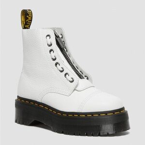 Brand New Dr. Martens Sinclair Milled Nappa Leather Platform Boots